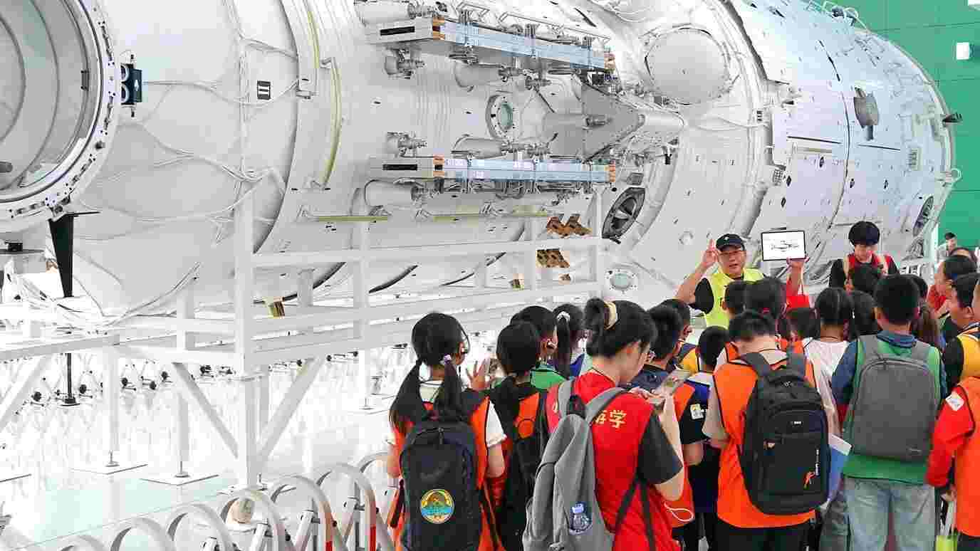 Model of China's space station 